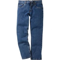 Dżinsy Regular Fit Straight bonprix niebieski "stone”. Niebieskie jeansy męskie bonprix, m, bez wzorów, klasyczne. Za 74,99 zł.