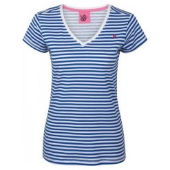 Loap Bluzka Betana Blue S. Niebieskie bluzki sportowe damskie marki Loap, s, z krótkim rękawem. W wyprzedaży za 45,00 zł.
