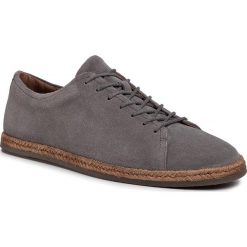 Espadryle GINO ROSSI - MI08-C729-736-03 Grey. Szare espadryle męskie Gino Rossi, bez wzorów, ze skóry. Za 259,99 zł.