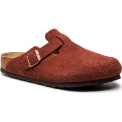 Klapki BIRKENSTOCK - Boston Bs 1011297 Port. Czerwone klapki męskie Birkenstock, bez wzorów, ze skóry. W wyprzedaży za 289,00 zł.