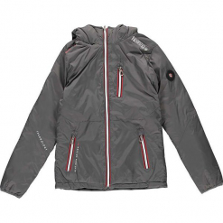 Kurtka przejściowa "Alias" w kolorze szarym. Szare kurtki chłopięce Geographical Norway Kids & Women. W wyprzedaży za 226,95 zł.