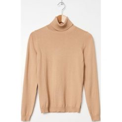 Sweter z golfem - Kremowy. Białe swetry damskie House, s, bez wzorów, bez rękawów, bez kaptura. Za 59,99 zł.