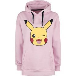 Pokemon Pikachu Bluza z kapturem damska jasnoróżowy (Light Pink). Czerwone bluzy z kapturem damskie POKEMON, l. Za 199,90 zł.