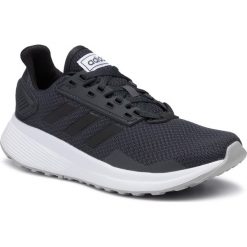 Buty adidas - Duramo 9 B75990 Carbon/Cblack/Gretwo. Czarne buty sportowe damskie Adidas, bez wzorów, z tworzywa sztucznego, sportowe, do biegania. W wyprzedaży za 179,00 zł.