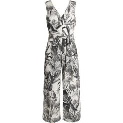 Warehouse JUNGLE PRINT Kombinezon white. Białe kombinezony damskie Warehouse, ze lnu. Za 349,00 zł.