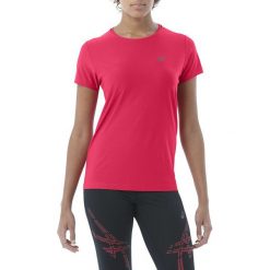 Asics Koszulka Asics SS TOP różowa r. L (134104 0640). Czerwone topy sportowe damskie marki Asics, l. Za 79,45 zł.