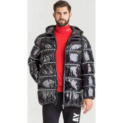 KURTKA PIKOWANA Ice Play. Czarne płaszcze męskie Ice Play, m, z nadrukiem, z puchu, z kapturem. Za 709,50 zł.