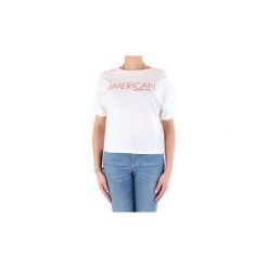 T-shirty z krótkim rękawem Calvin Klein Jeans J20J207059. Białe t-shirty damskie Calvin Klein Jeans, m, z jeansu. Za 238,99 zł.