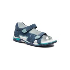 LASOCKI YOUNG CI12-2986-20. Niebieskie sandały chłopięce Lasocki Young, ze skóry, bez zapięcia. Za 99,99 zł.