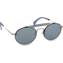 Okulary przeciwsłoneczne damskie: Okulary przeciwsłoneczne TOMMY HILFIGER – Th Gigi Hadid3 Gold Silver 83I