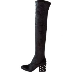 BEBO BENZ Muszkieterki black. Czarne buty zimowe damskie BEBO, z materiału. Za 249,00 zł.
