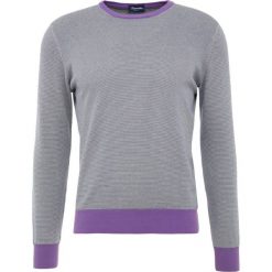Swetry klasyczne męskie: Drumohr GIRO Sweter viola