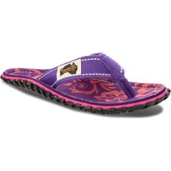 Japonki GUMBIES - Islander Purple Hibiscus. Fioletowe klapki damskie Gumbies, bez wzorów, z tworzywa sztucznego, bez obcasa. Za 109,95 zł.