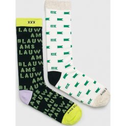 Scotch & Soda - Skarpety (2 pack). Skarpetki męskie Scotch & Soda, bez wzorów, z elastanu. Za 89,90 zł.