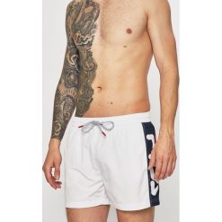 Fila - Kąpielówki. Białe kąpielówki męskie Fila, s, z nadrukiem, z bawełny. W wyprzedaży za 149,90 zł.