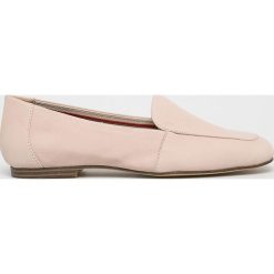 S. Oliver - Mokasyny. Różowe mokasyny damskie S.Oliver, ze skóry. Za 239,90 zł.