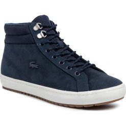 Sneakersy LACOSTE - Straightset Insulac 3191 Cma 738CMA0011J18 Nvy/Off Wht. Niebieskie sneakersy męskie Lacoste, na co dzień, bez wzorów, ze skóry, klasyczne, bez zapięcia. W wyprzedaży za 399,99 zł.