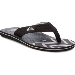 Japonki QUIKSILVER - AQYL100560 Xkbs. Czarne klapki męskie Quiksilver, bez wzorów, z tworzywa sztucznego. W wyprzedaży za 69,00 zł.