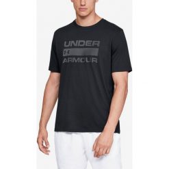 Under Armour Team Issue Wordmark Koszulka Czarny. Czarne podkoszulki męskie Under Armour, m, z nadrukiem, z bawełny, z krótkim rękawem. Za 119,95 zł.