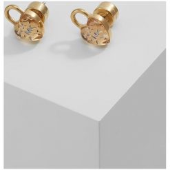 Kolczyki damskie: Michael Kors LOGO Kolczyki goldcoloured