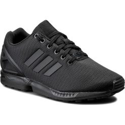 Buty adidas - Zx Flux S32279 Cblack/Cblack/Dkgrey. Czarne buty sportowe damskie Adidas, na co dzień, bez wzorów, ze skóry ekologicznej, bez zapięcia. Za 399,00 zł.