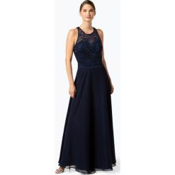Swing - Damska sukienka wieczorowa, niebieski. Niebieskie sukienki damskie Swing, bez wzorów, eleganckie, bez kołnierzyka, bez rękawów. Za 799,95 zł.