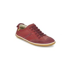 Buty El Naturalista EL VIAJERO GOKO. Czerwone trampki i tenisówki damskie marki El Naturalista, bez wzorów, bez zapięcia. Za 439,20 zł.