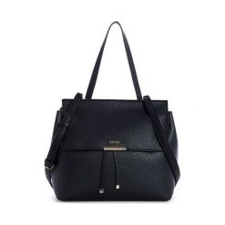 Guess Crossbody Varsity Pop Top-Handle Satchel Black. Czarne topy damskie Guess, z aplikacjami, bez kołnierzyka. W wyprzedaży za 634,00 zł.