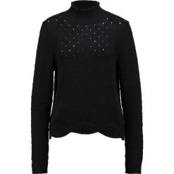 Swetry klasyczne damskie: Object OBJMELANIE HIGHNECK Sweter black