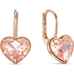 Swarovski - Kolczyki Bella. Żółte kolczyki damskie Swarovski, z kryształem, metalowe. Za 249,90 zł.