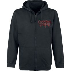 Bejsbolówki męskie: Cannibal Corpse Stabhead 1 Bluza z kapturem rozpinana czarny