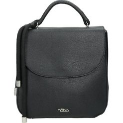 PLECAK NOBO - NBAG-I4110-C020 - czarny - Plecak. Czarne plecaki damskie Nobo, bez wzorów. W wyprzedaży za 199,20 zł.