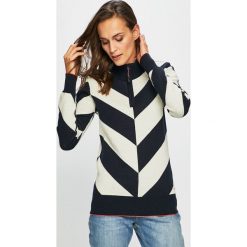 Scotch & Soda - Sweter. Białe swetry damskie marki Scotch & Soda, s, bez wzorów, z bawełny, z krótkim rękawem, krótkie, bez kaptura. Za 499,90 zł.