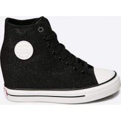 Big Star - Trampki. Czarne tenisówki damskie BIG STAR, z materiału. W wyprzedaży za 89,90 zł.