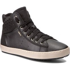 Sneakersy GEOX - J Kalispera G. E J744GE 0NQAF C9999 D Black. Czarne buty sportowe chłopięce marki Geox, z materiału, za kostkę, na sznurówki. W wyprzedaży za 219,00 zł.