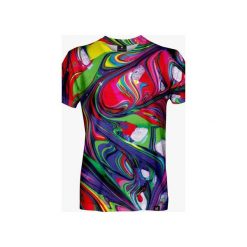 Broken Rainbow men's t-shirt. Szare t-shirty męskie Mars from venus, s, bez wzorów, bez kołnierzyka. Za 101,40 zł.