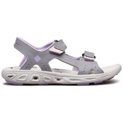 Columbia Sandały Dziecięce Youth Techsun Vent X-Tradewinds Grey 34. Szare sandały dziewczęce Columbia, z paskami. Za 169,00 zł.