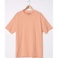 T-shirt basic - Pomarańczowy. Pomarańczowe t-shirty damskie House, xl, bez wzorów, bez kołnierzyka. W wyprzedaży za 9,99 zł.