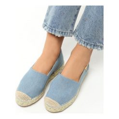 Espadryle damskie: Niebieskie Espadryle Sand Castle