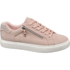 Sneakersy damskie Graceland różowe. Różowe sneakersy damskie Graceland, ze skóry. Za 89,90 zł.