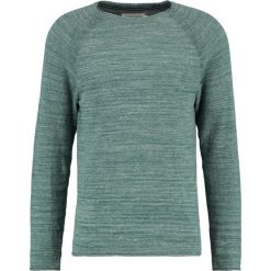 Swetry klasyczne męskie: Pier One Sweter mottled green