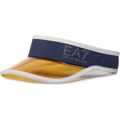 Daszek EA7 EMPORIO ARMANI - 275923 0P849 19075 Rosso. Niebieskie czapki damskie EA7 Emporio Armani, bez wzorów, z poliesteru. W wyprzedaży za 209,00 zł.