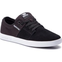 Sneakersy SUPRA - Stacks II 08183-045 Black/Grey/White. Czarne sneakersy męskie Supra, bez zapięcia. Za 239,00 zł.