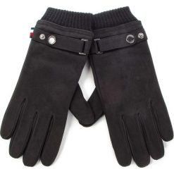 Rękawiczki męskie: Rękawiczki Męskie TOMMY HILFIGER - Casual Leather Glove AM0AM04117 S/M 002