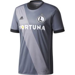 Koszulki sportowe męskie: Adidas Koszulka meczowa Replika Legia Warszawa szara r. XL (CI7547)