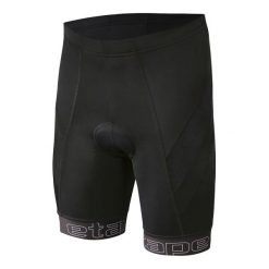 Etape Spodenki Rowerowe Profi Pas Black M. Czarne spodenki sportowe męskie marki Etape, m, w paski, sportowe, na fitness i siłownię. W wyprzedaży za 159,00 zł.