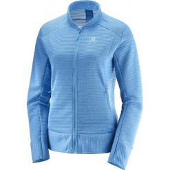 Salomon Bluza Damska Right Nice Fz Mid W Hawaiian Surf L. Niebieskie bluzy sportowe damskie marki Salomon, l. Za 375,00 zł.