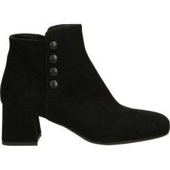 Botki - 452 VAM NERO. Czarne botki damskie skórzane Venezia. Za 319,00 zł.