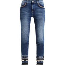 Mavi TESS Jeansy Slim Fit dark desert deco. Niebieskie rurki damskie marki Mavi. Za 339,00 zł.