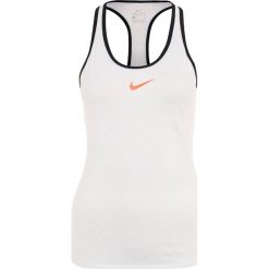 Nike Performance DRY SLAM TANK PREMIER Koszulka sportowa white/black/hyper orange. Białe topy sportowe damskie marki Nike Performance, xl, z elastanu. W wyprzedaży za 139,30 zł.